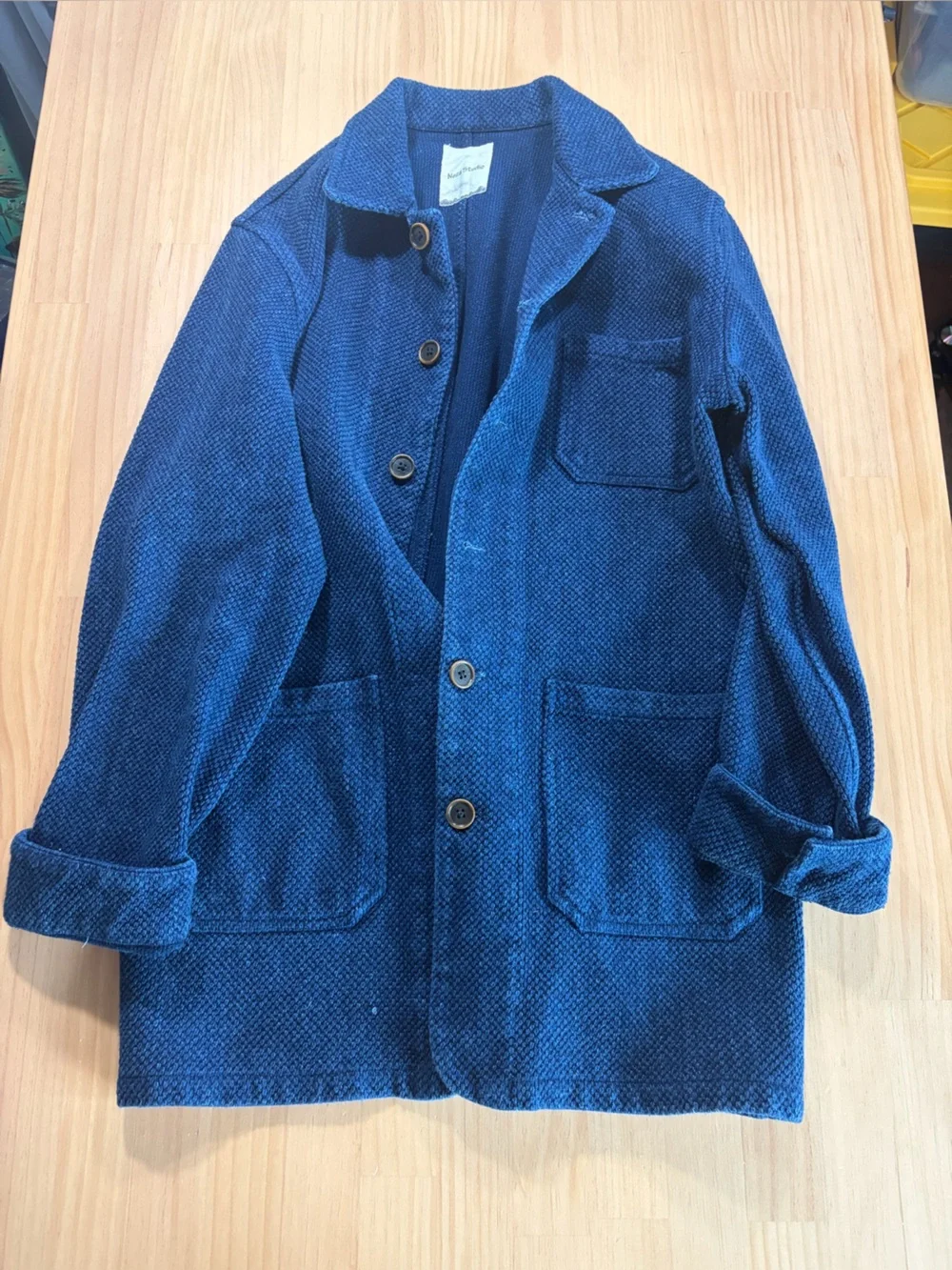 Nena & Co. Indigo Lightweight Shirt Jacket W